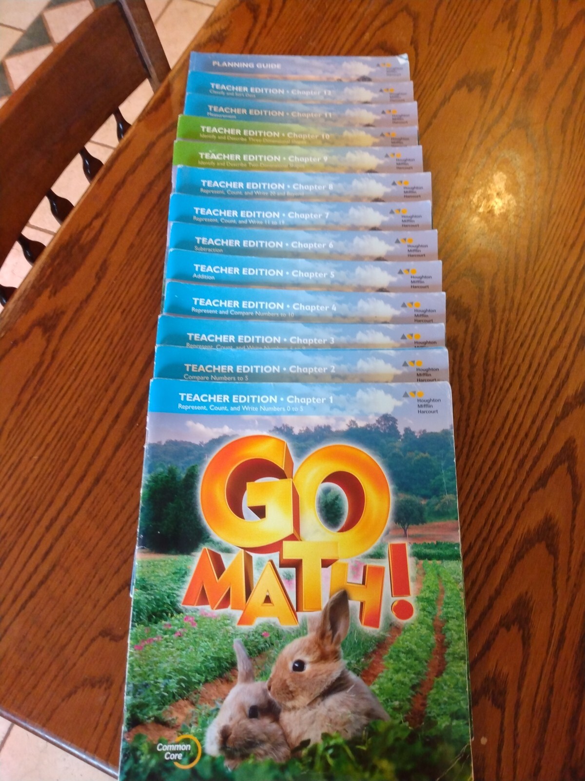 Go Math! Teacher Edition Bundle Grade K 2015 12 plus planning guide