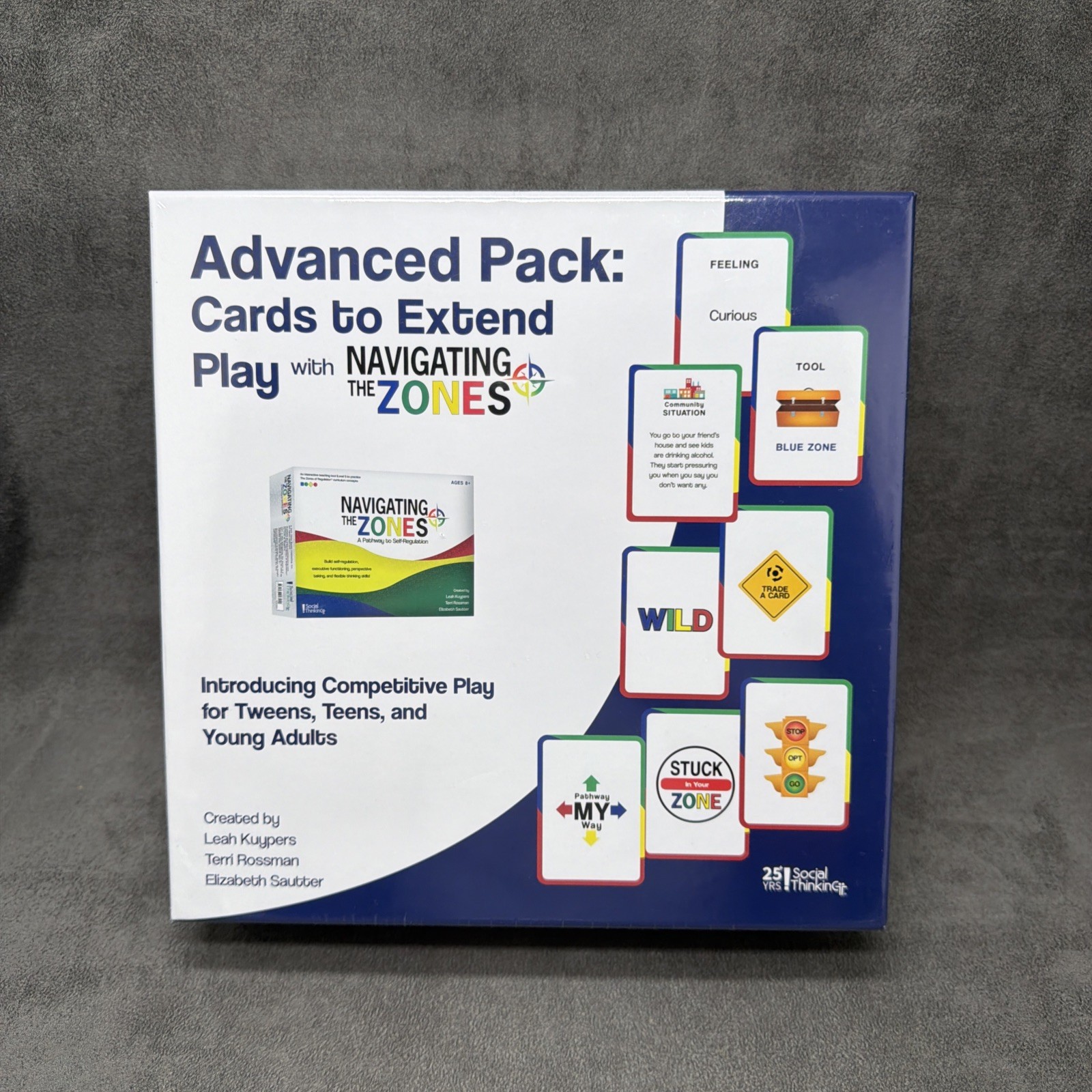 Navigating The Zones A Pathway To Self-Regulation Advanced Pack Expansion Cards