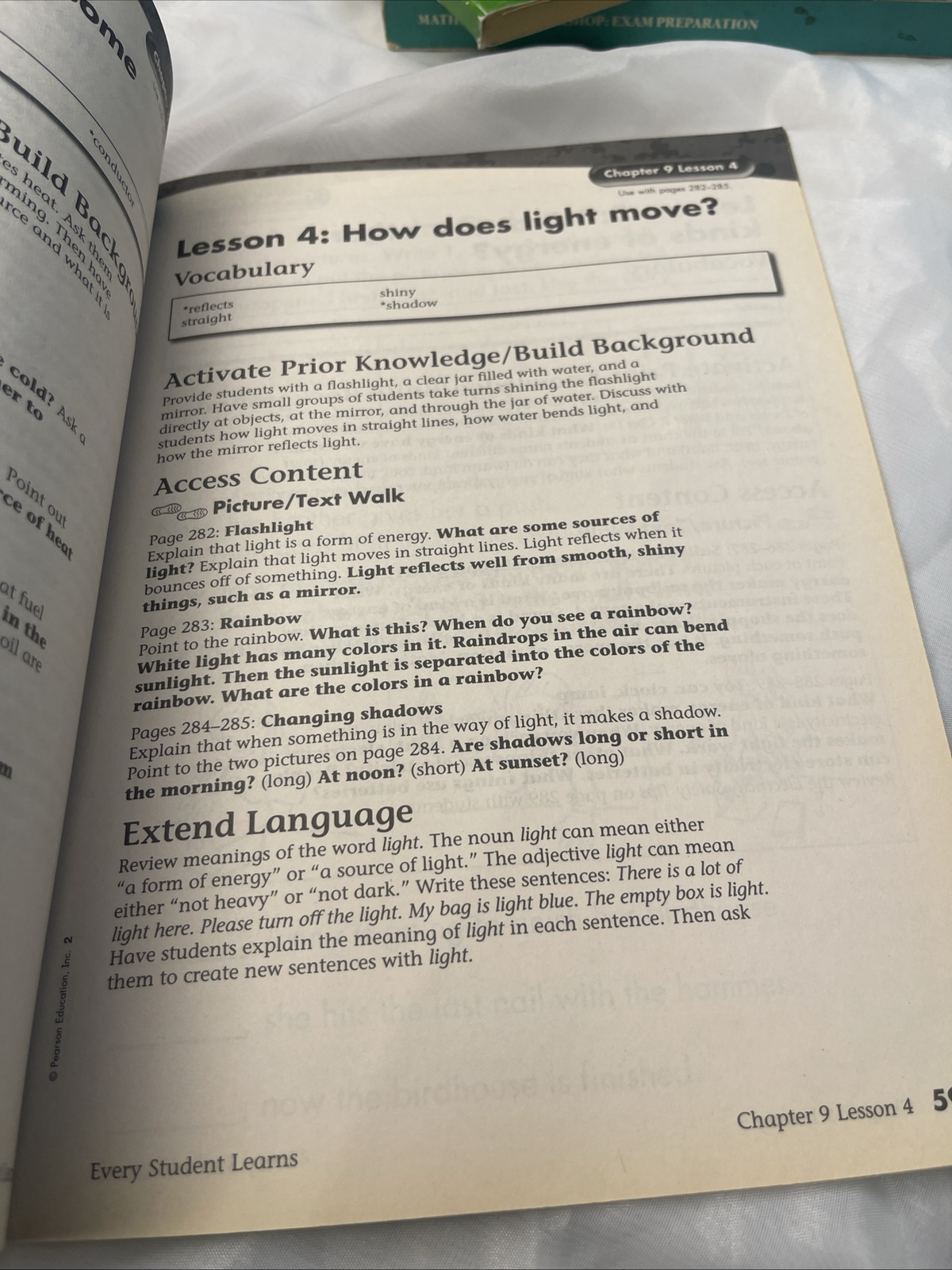 2nd Grade – SCIENCE – EVERY STUDENT LEARNS – TEACHER GUIDE (2006, Foresman)