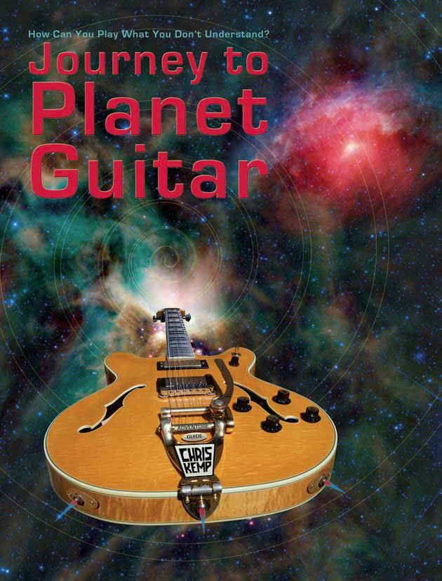 Journey to Planet Guitar, Lesson Book, Instruction, Chords, Scales, Arpeggios