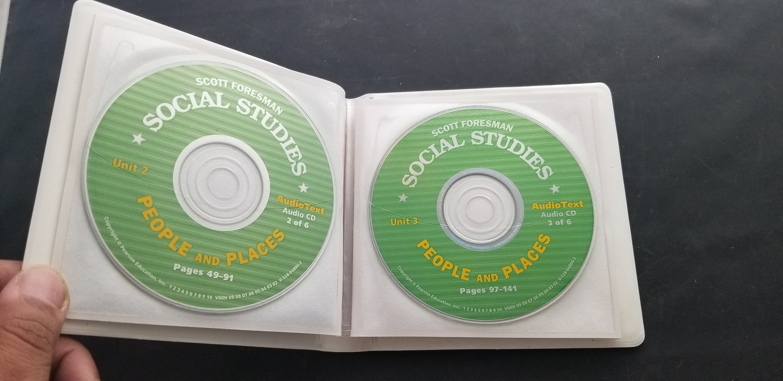 Scott Foresman Social Studies Audio Text CD Set + Teacher Resources CD Rom NEW