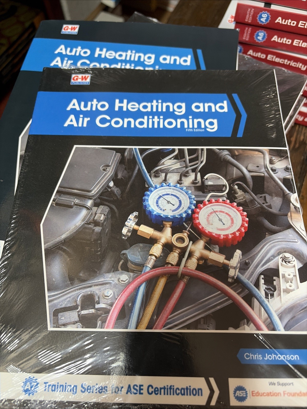 Auto Heating and Air Conditioning by Johanson (5e Paperback) New in Shrink Wrap