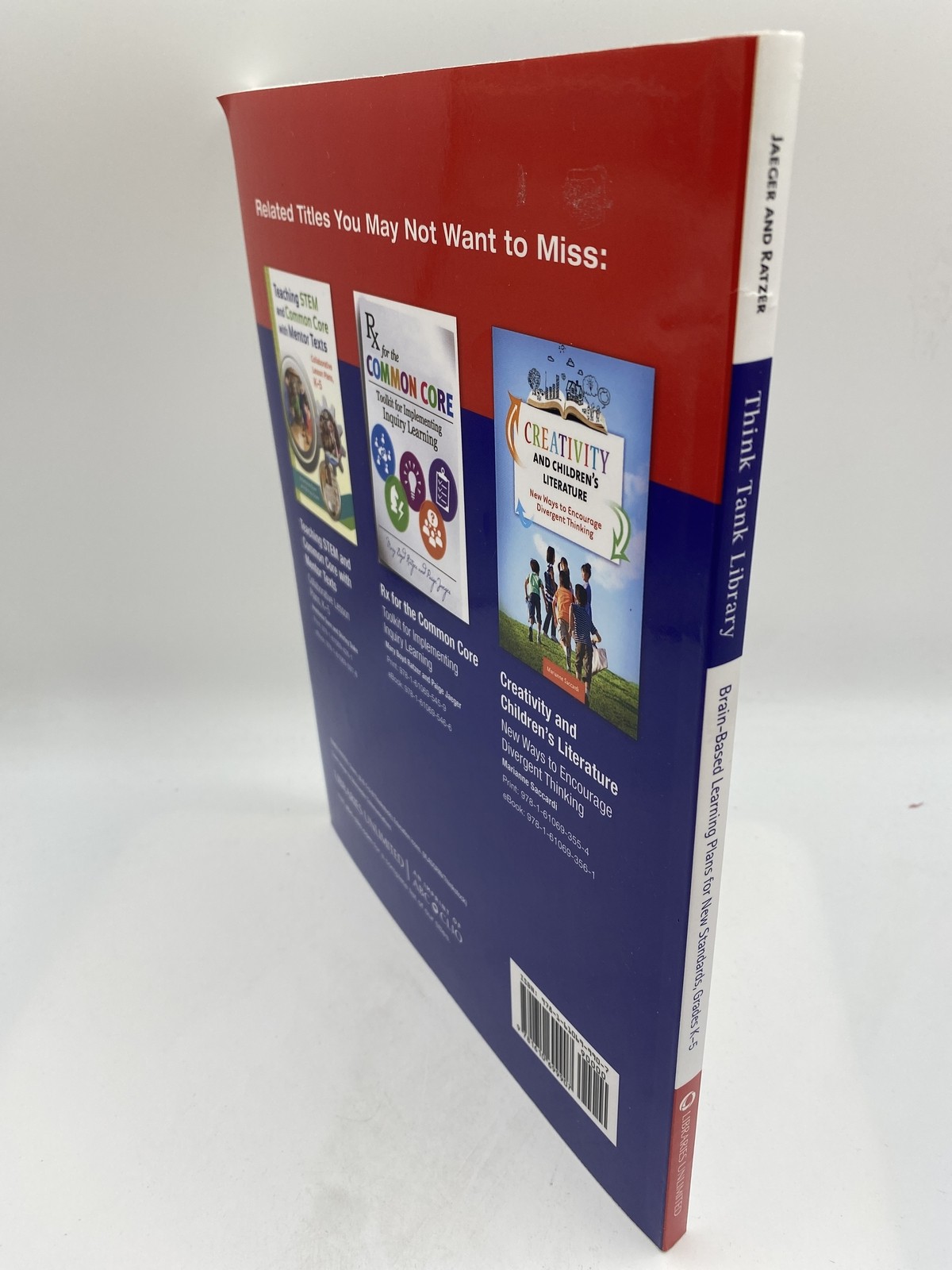 Think Tank Library: Brain-Based Learning Plans for New Standards, Grades K5