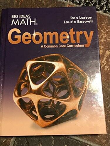 BIG IDEAS MATH Geometry: Common Core Teacher Edition 2015 – Hardcover – GOOD