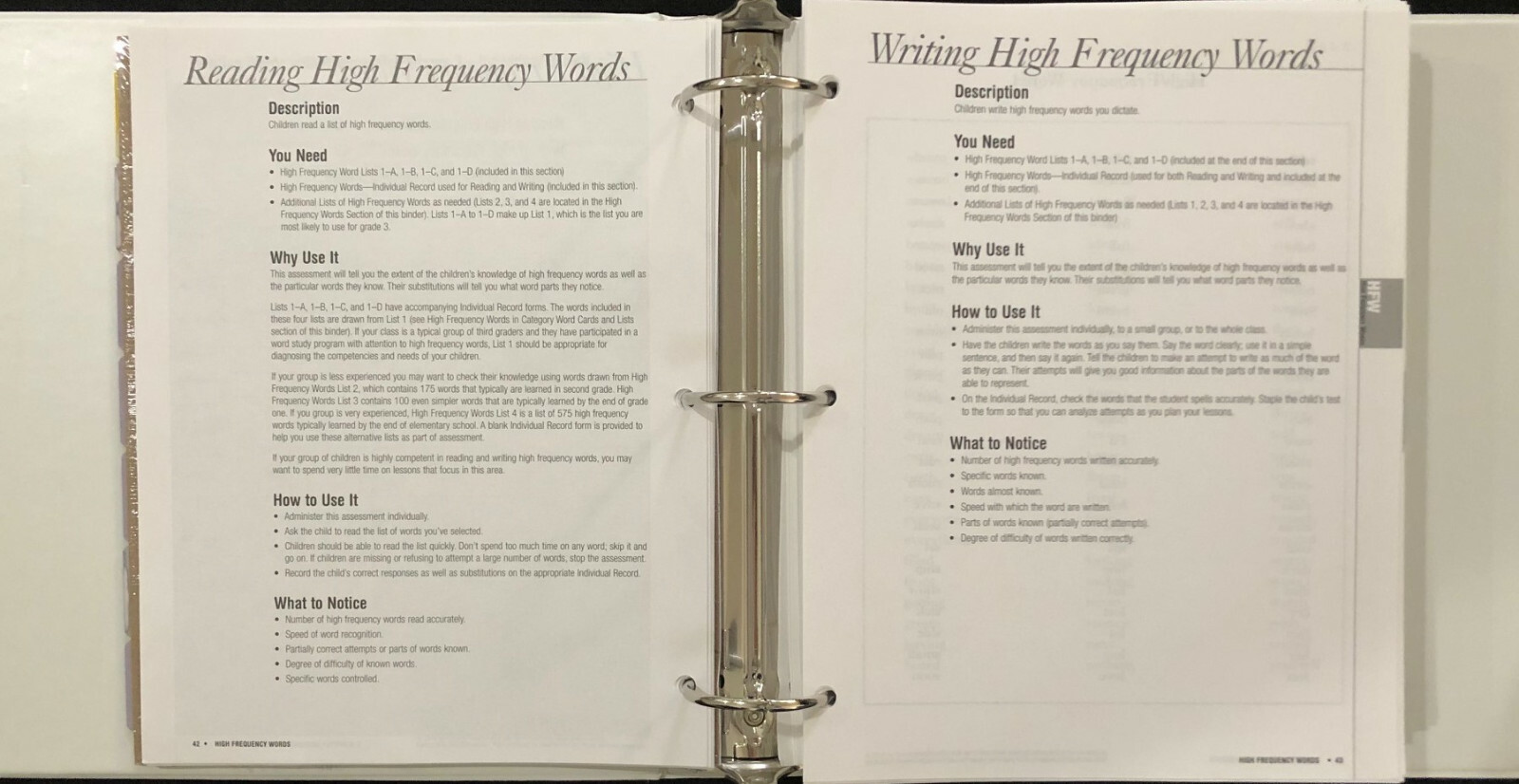 3rd Grade – WORD STUDY Lessons – TEACHING RESOURCES (2004, Fountas & Pinnell)