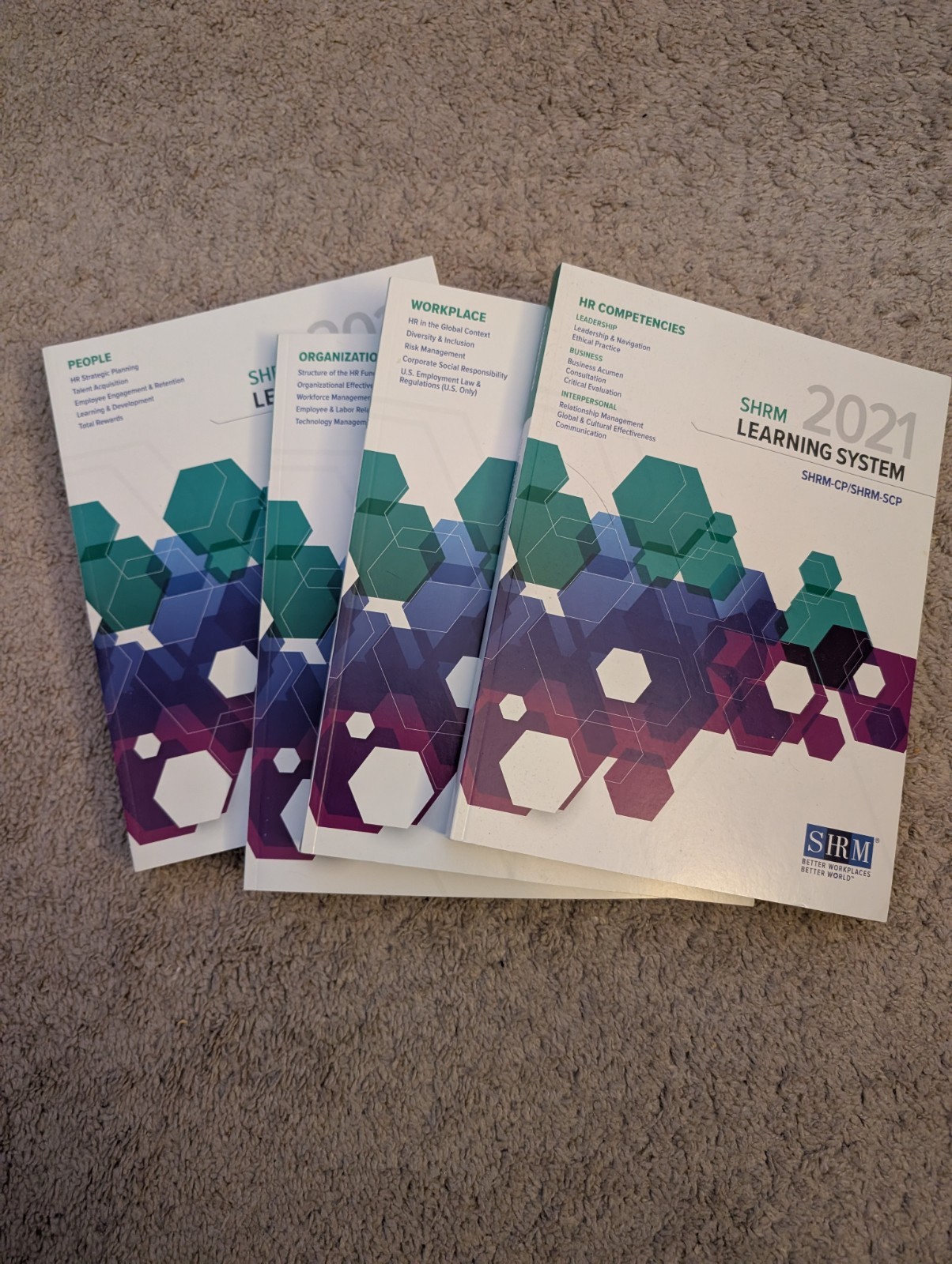 SHRM Learning System & Mometrix SPHR Exam Prep Books Flashcards Study Guides HR