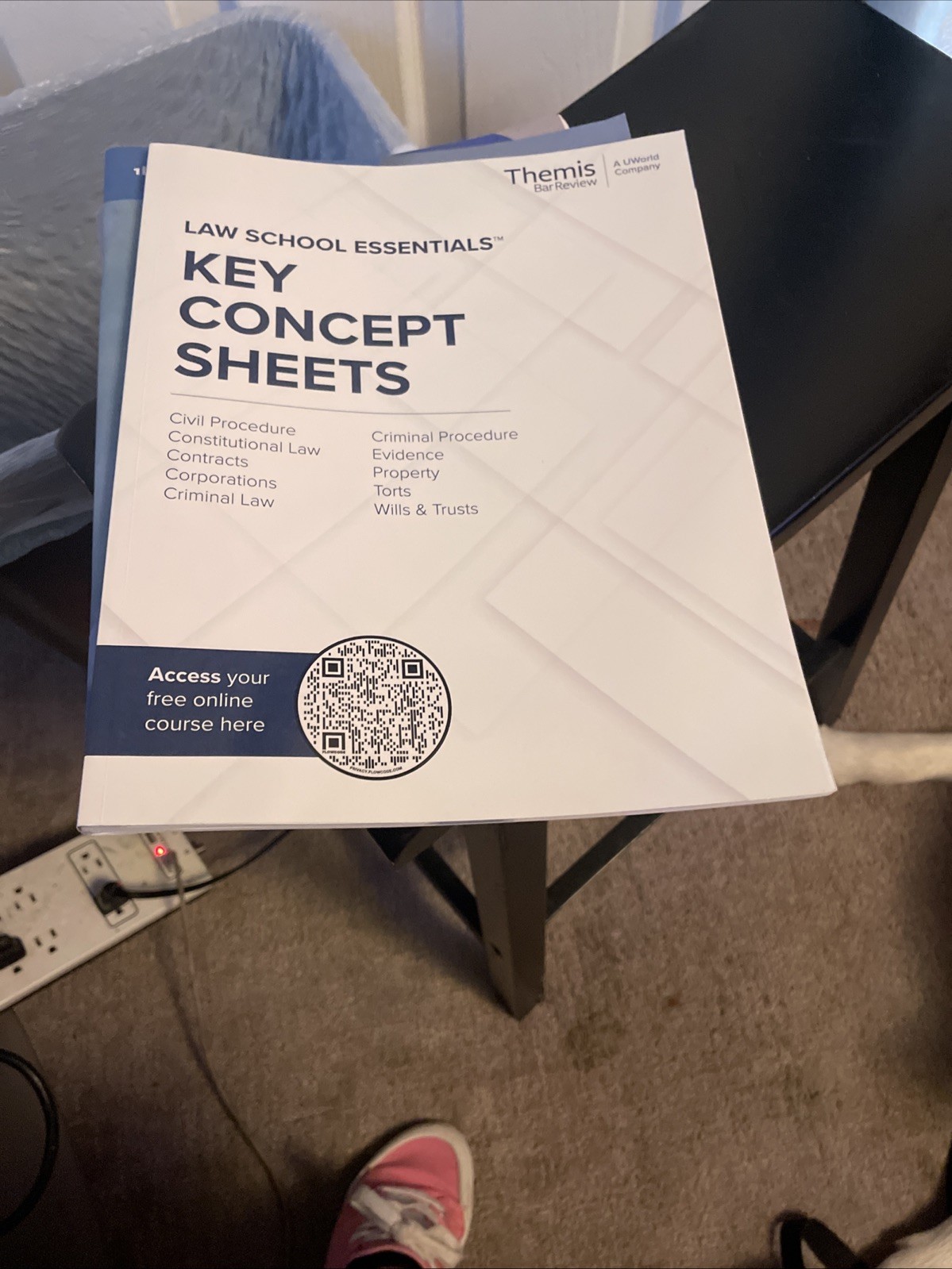 Themis Bar Review Law School Essentials: Key Concept Sheets 2024 9781960132369