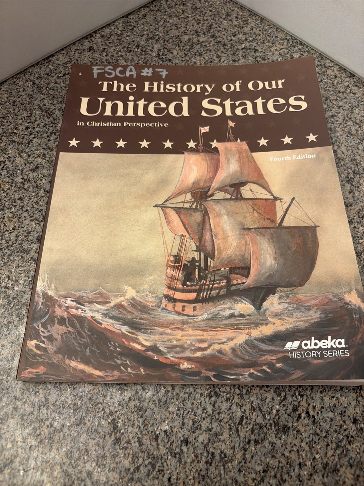 Abeka The History Of Our United States, 4th Ed. (2017) Like New