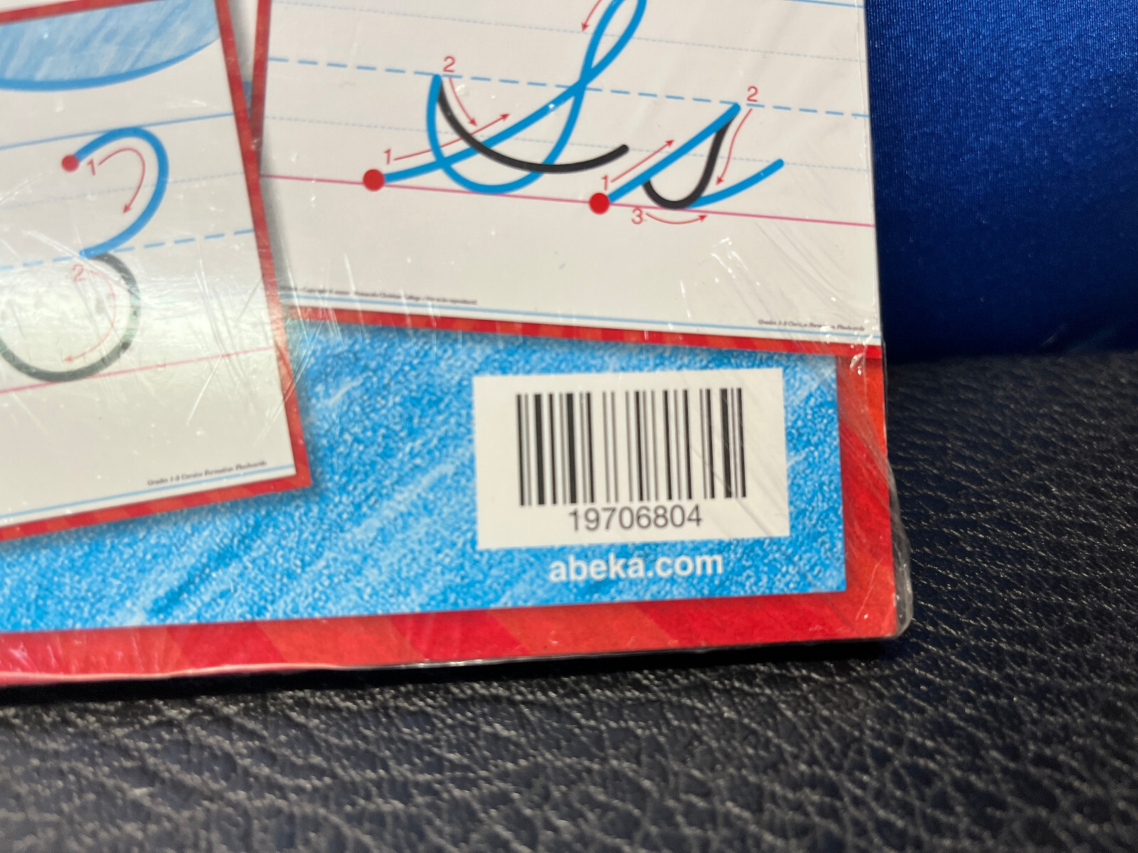 Abeka Cursive Formation Flashcards Grades 1 and 2 ~ Home School ~ Handwriting