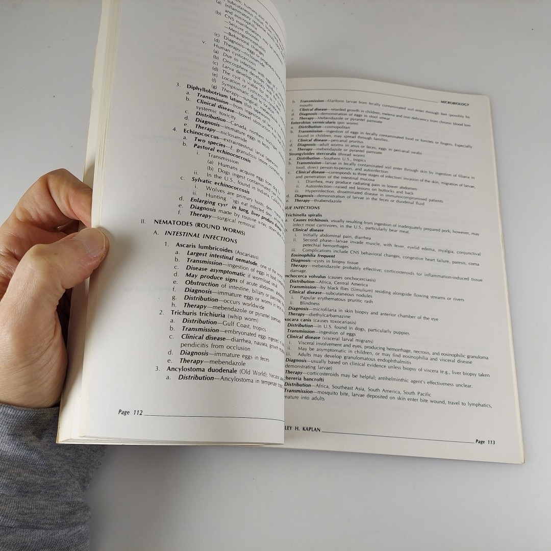 Microbiology Notes Basic Medical Science Notes Stanley Kaplan 1987 PB