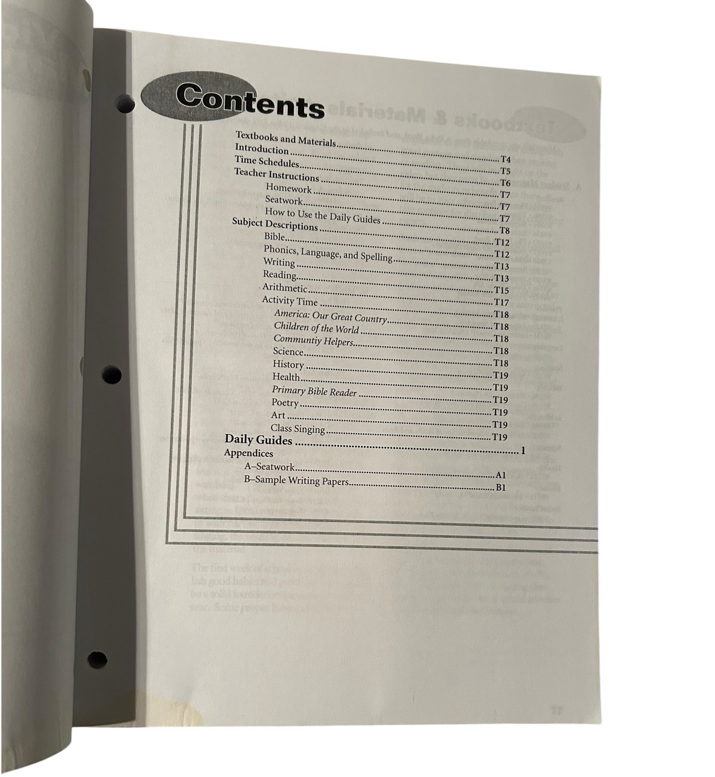 Abeka 1st Grade Academy Video Manual Video Program Book Homeschool