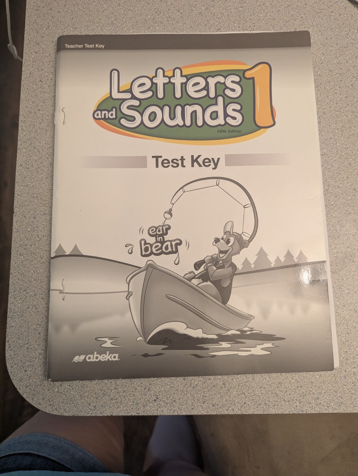 Abeka Letters and Sounds 1 Test Key