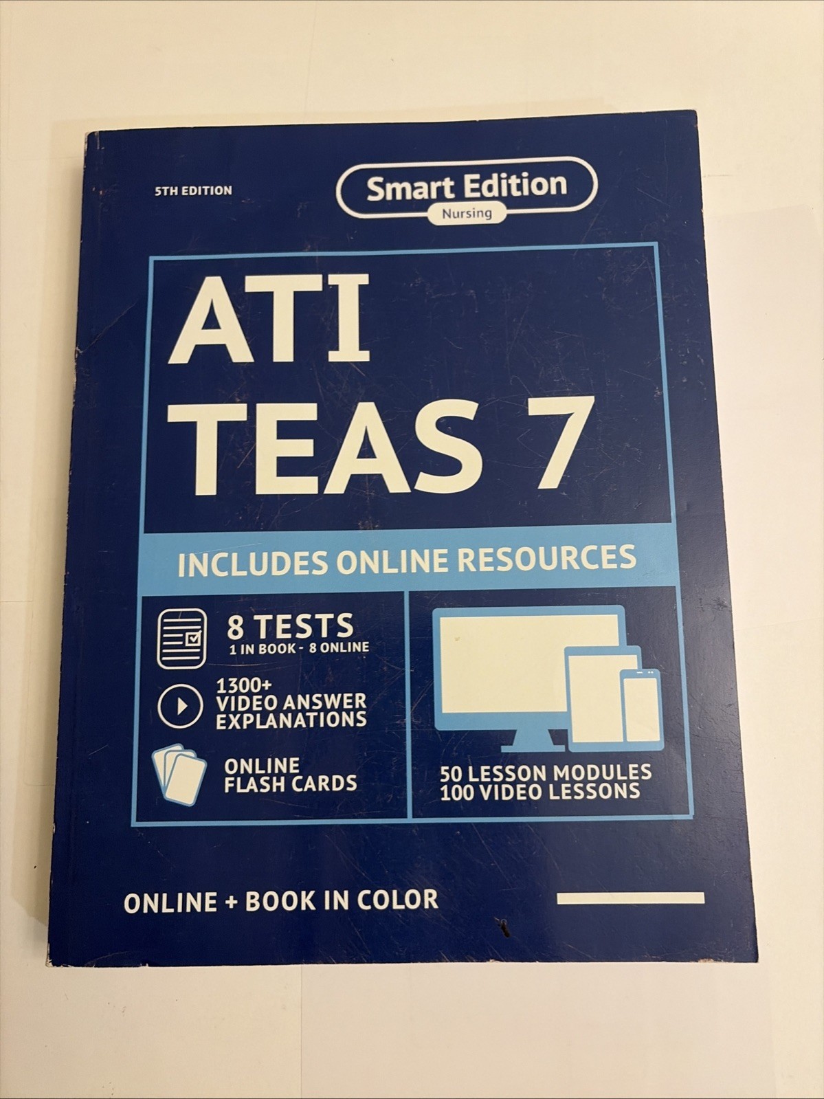 ATI TEAS 7 Study Guide 5TH Edition.