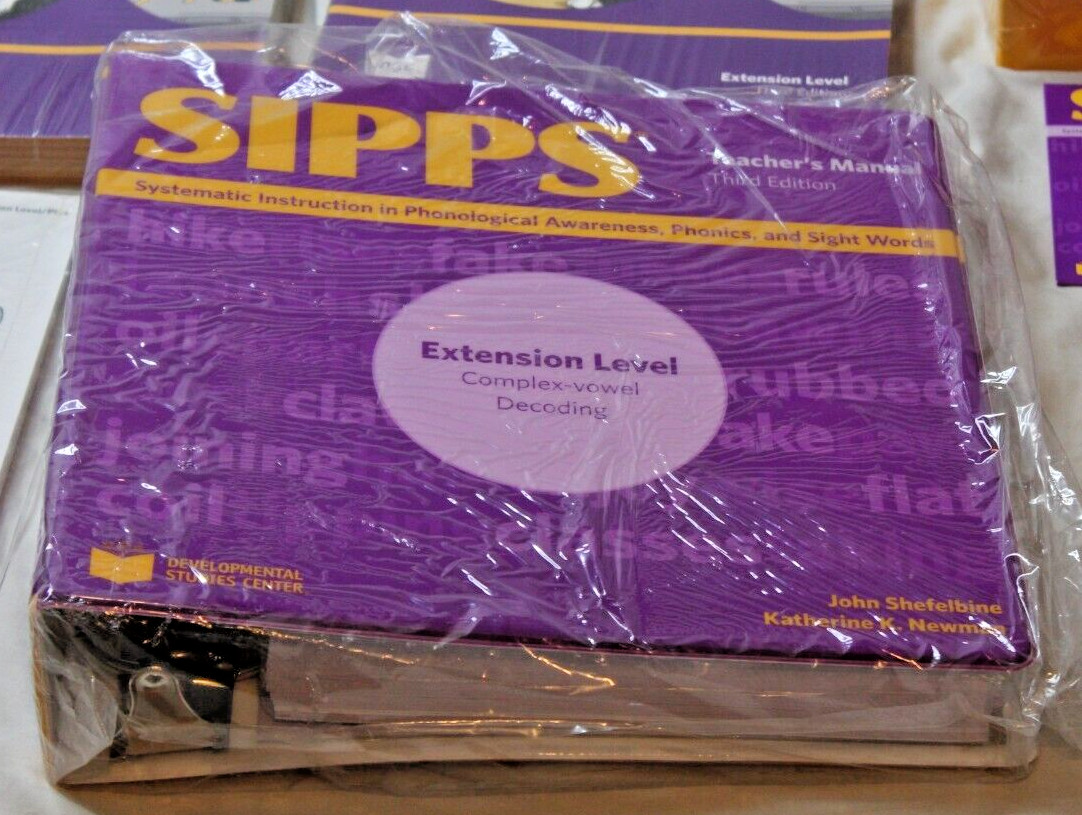 Sipps Extension Level Third Edition Teacher’s Edition & Materials Set New