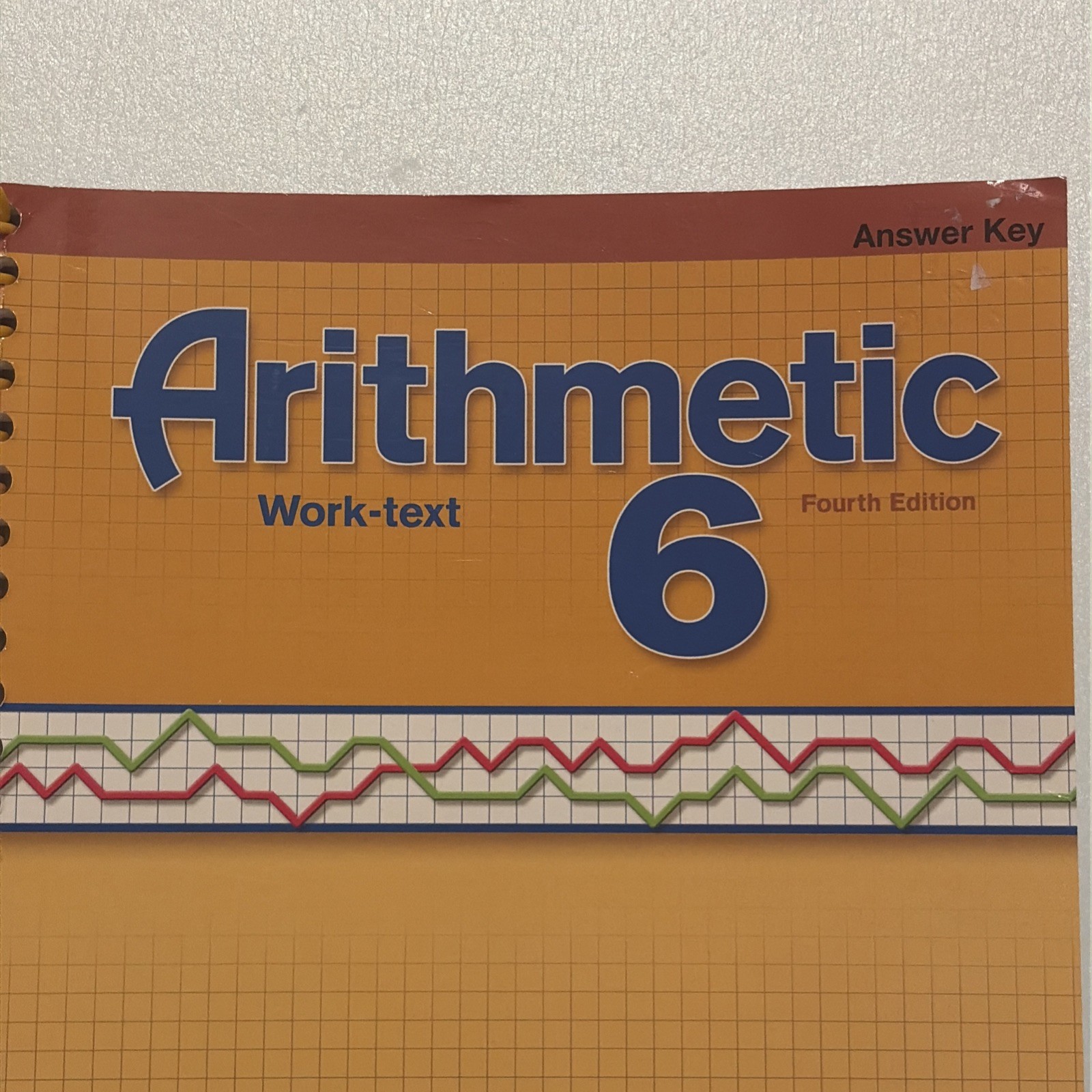 Abeka Arithmetic 6 Teacher Answer Key Homeschool New!
