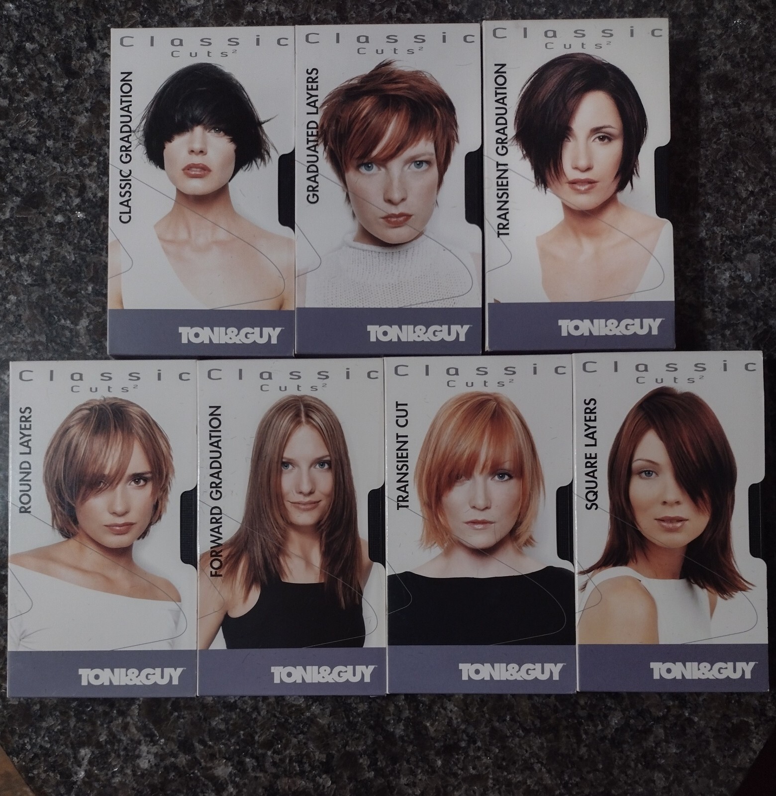 Toni & Guy Educational How To Haircuts Haircutting Video Tapes Sold Individually