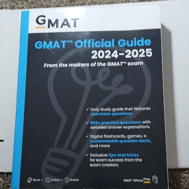 Wiley GMAT Official Guide Study Guide Graduate Management Admission Council