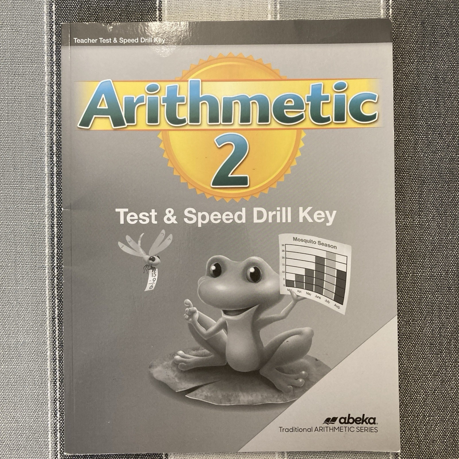NEW Abeka Arithmetic 2 TEACHER TEST & SPEED DRILL KEY 2nd Gr parent homeschool