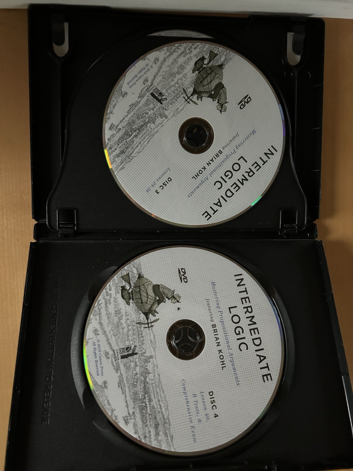 Canon Press Intermediate Logic Teacher Edition Video Course DVD