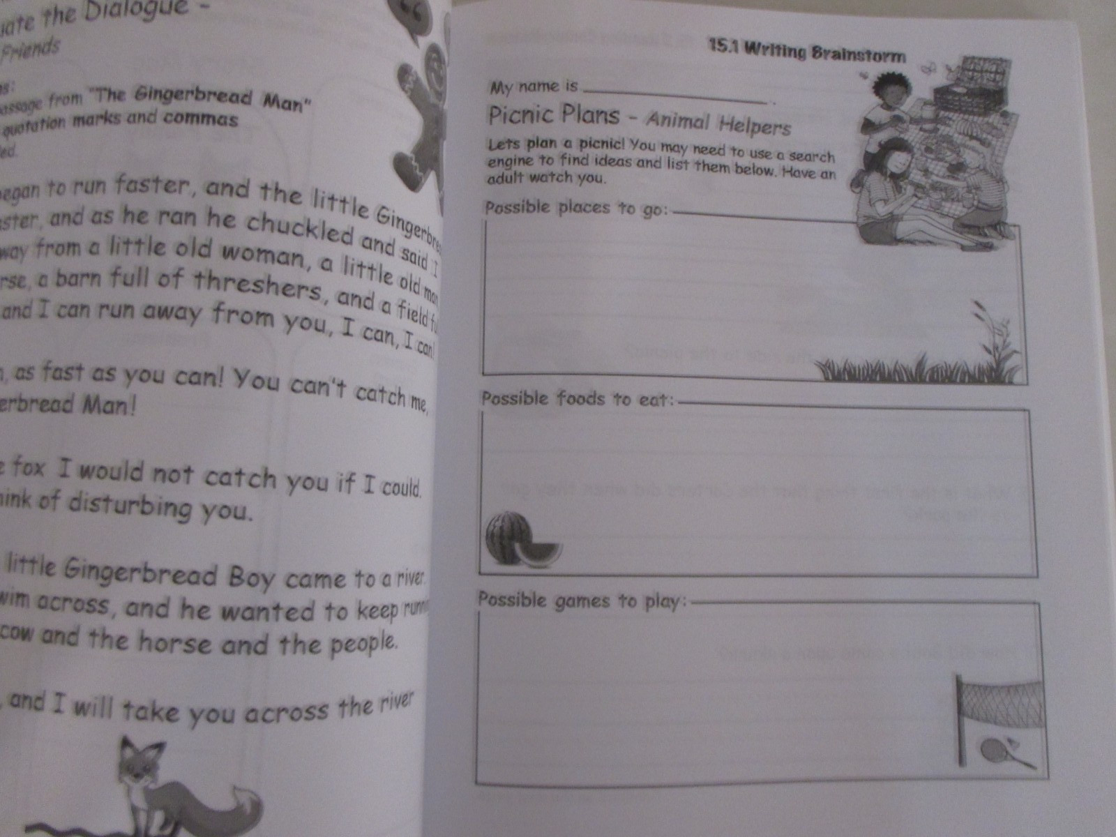 Elementary Language Arts Workbook: 2nd Grade Semester A by Accelerate Education
