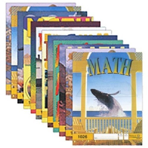 12 PC Set Grade 3 Math PACES 1025-1036 – 4th Edition – New Sealed Free Shipping