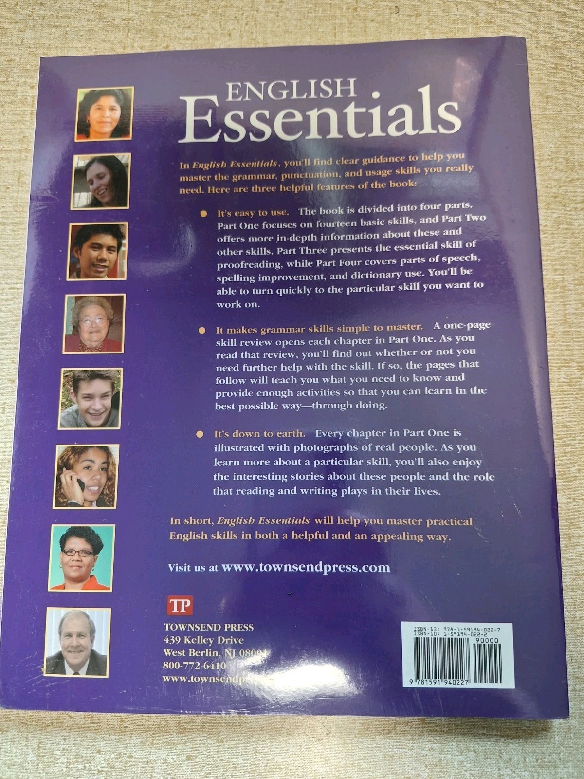 English Essentials by Beth Johnson and John Langan (Trade Paperback)