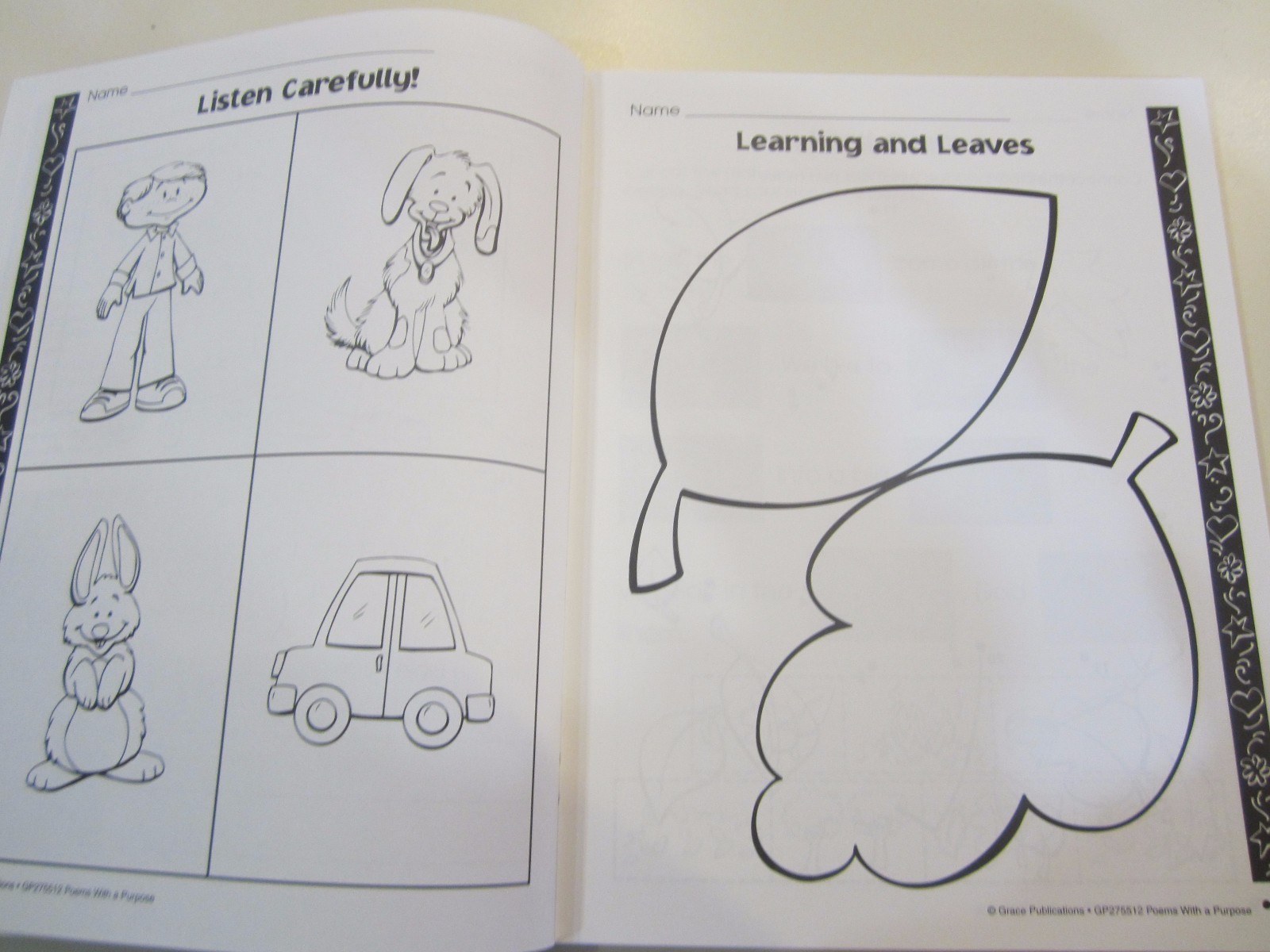 Poems with a Purpose: Character Building Rhymes with Basic Skills PreK-K