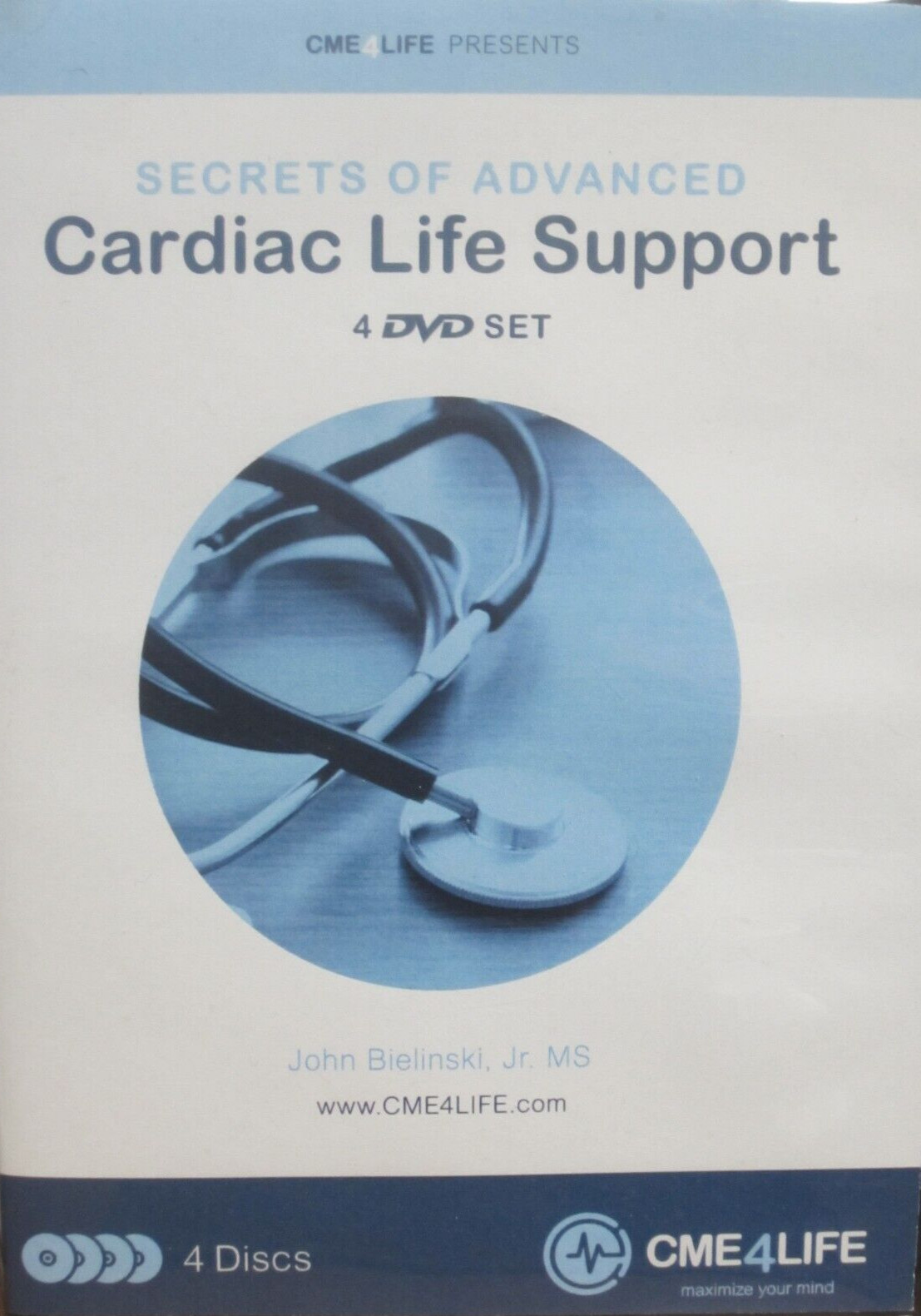 CME4LIFE Presents Secrets of Advanced Cardiac Life Support 4-DVD Set Bielinski
