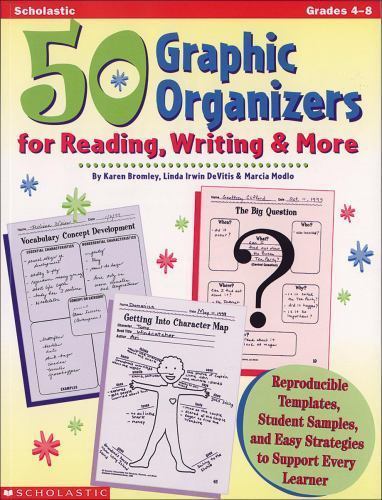 50 Graphic Organizers for Reading, W- 0590004840, paperback, Linda Irwin-DeVitis