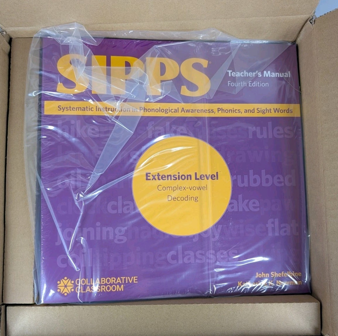 Sipps Extension Level Fourth Edition Teacher’s Edition & Materials Set New