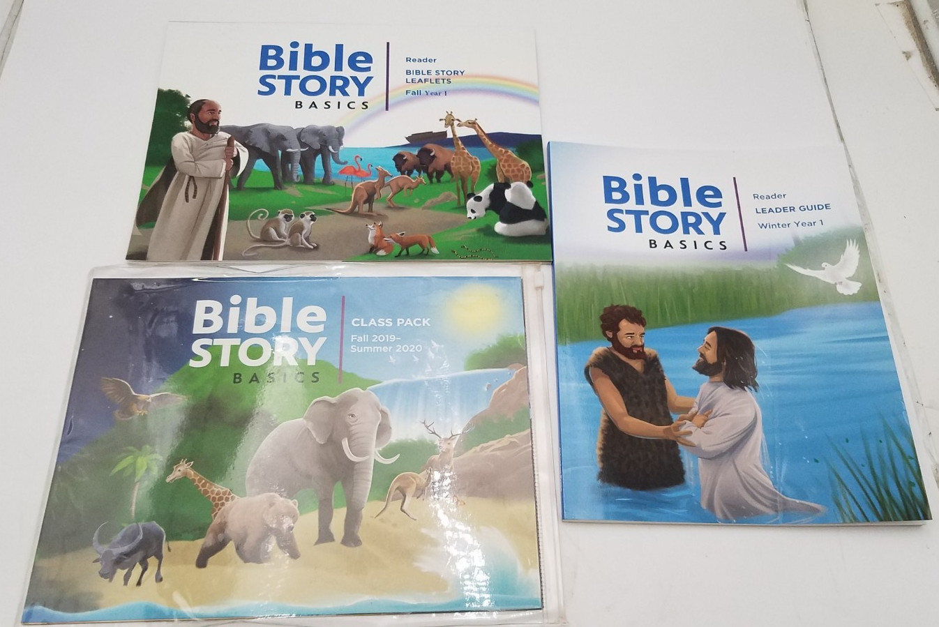 Bible Story Basics Mixed Class Pack- 3 Books and CD-ROM