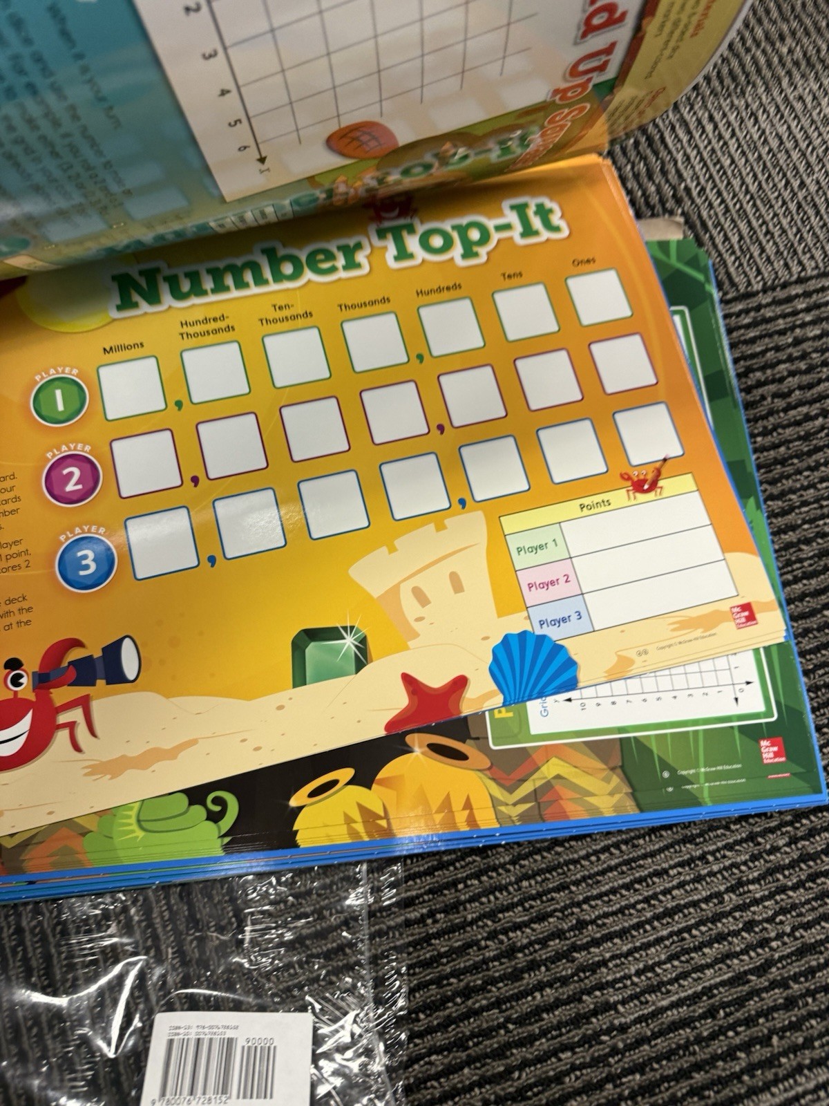 Everyday Mathematics 4: Grade 5 Classroom Games Kit Gameboards