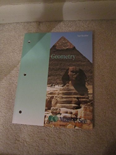 Math U See Geometry Test Booklet by Steven Demme (20…
