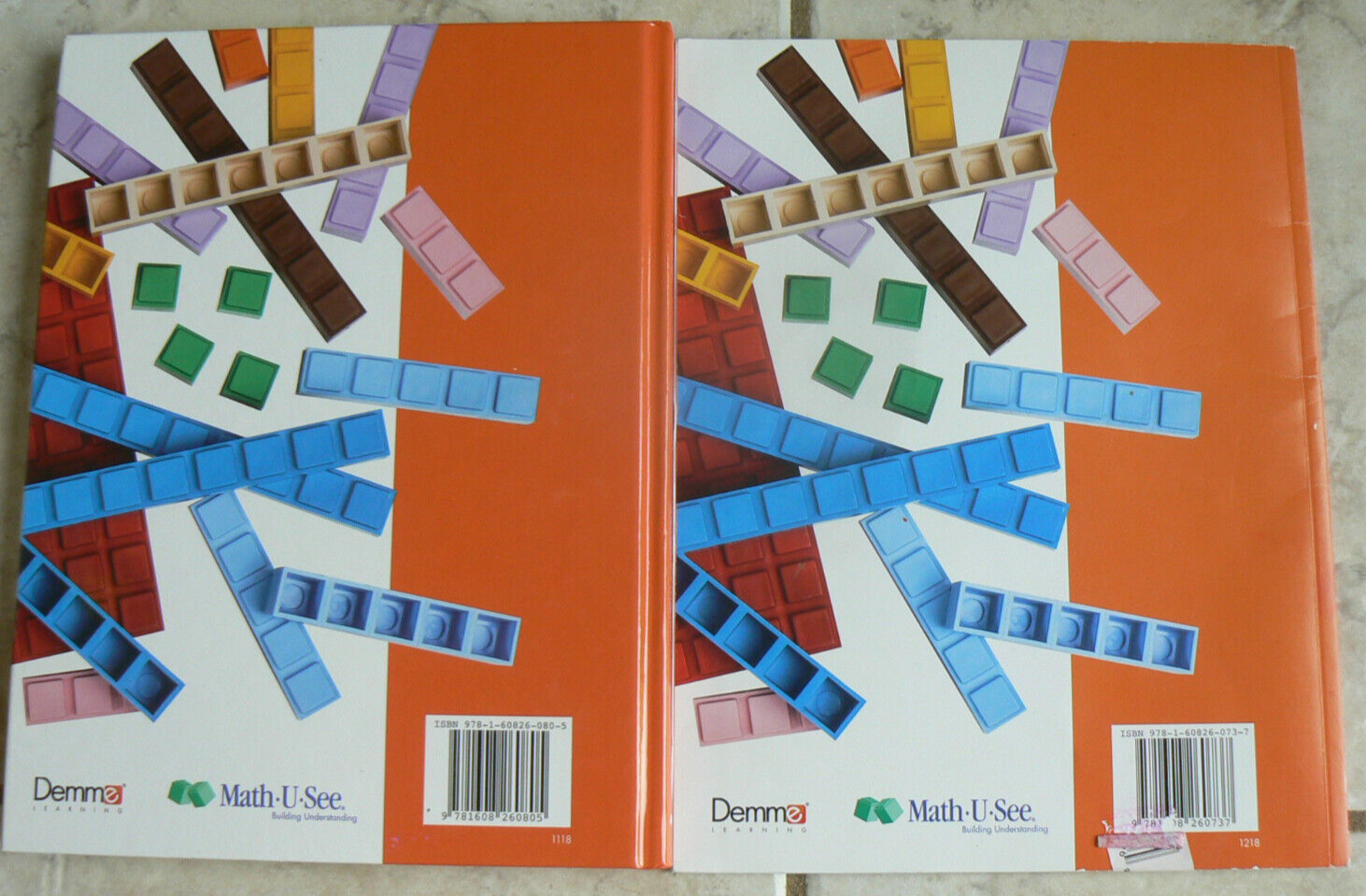 Math-U-See BETA Instruction Manual & Test booklet (partial), Demme gr.2/2nd