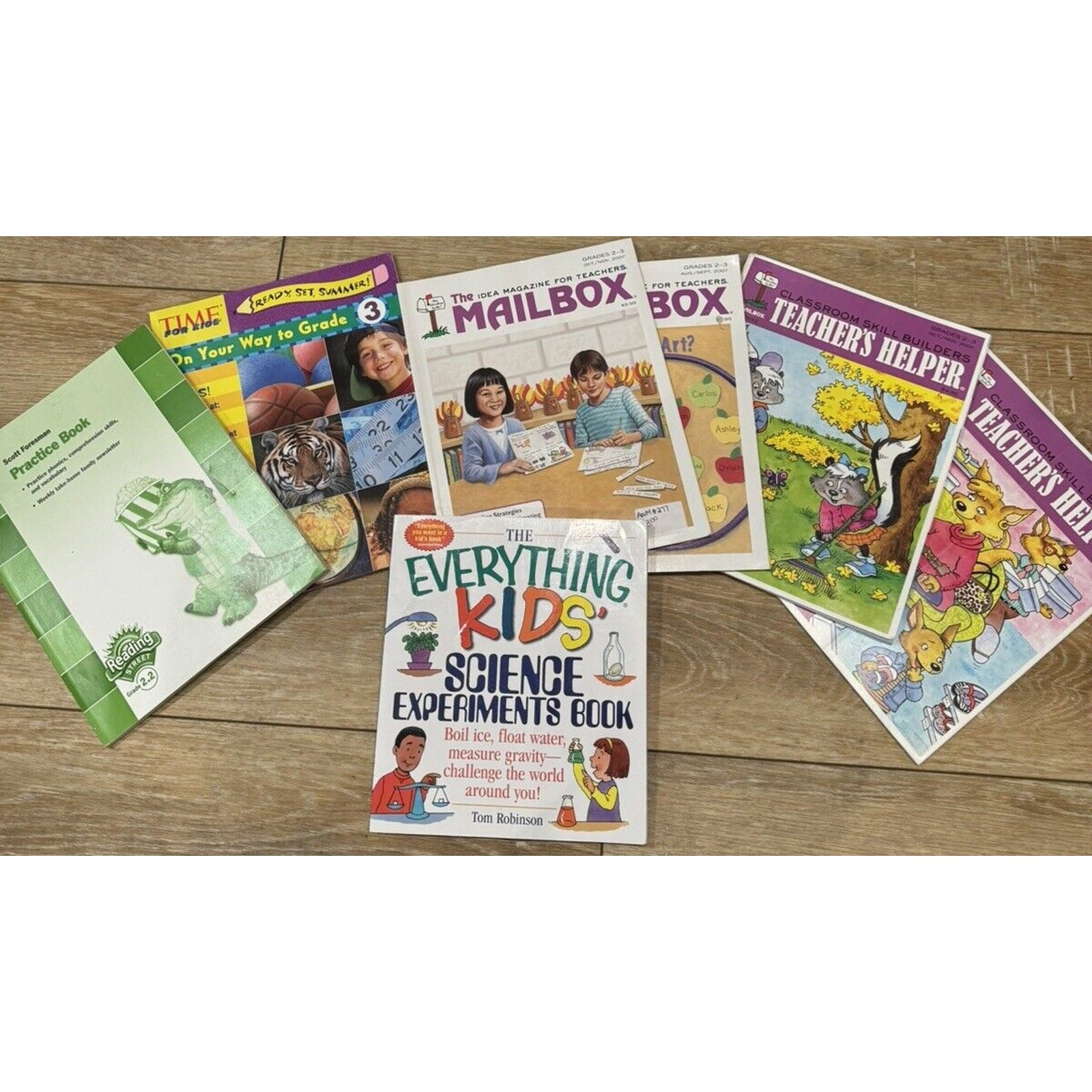 Classroom Skill Builders Teacher’s Helper Grades 2-3 Workbooks Science Vocab Lot