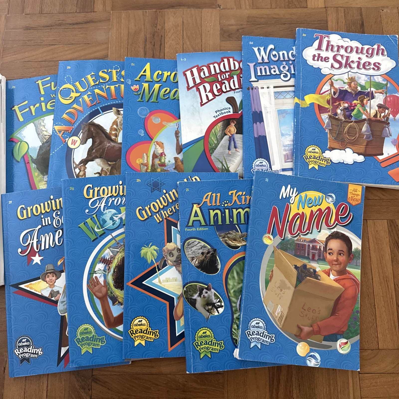 Abeka 2nd Grade Readers 11 books and Reading 2 Answer Key