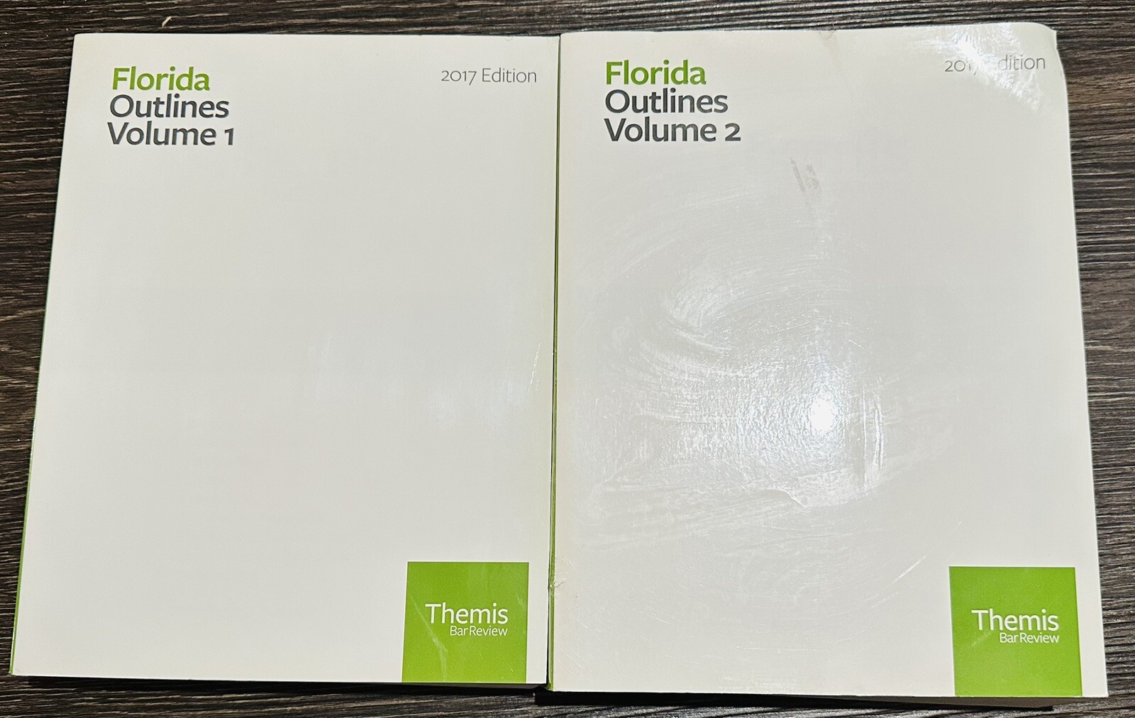 2017 Themis Bar Exam Review Florida Outlines Volume 1 & 2 Like barbri