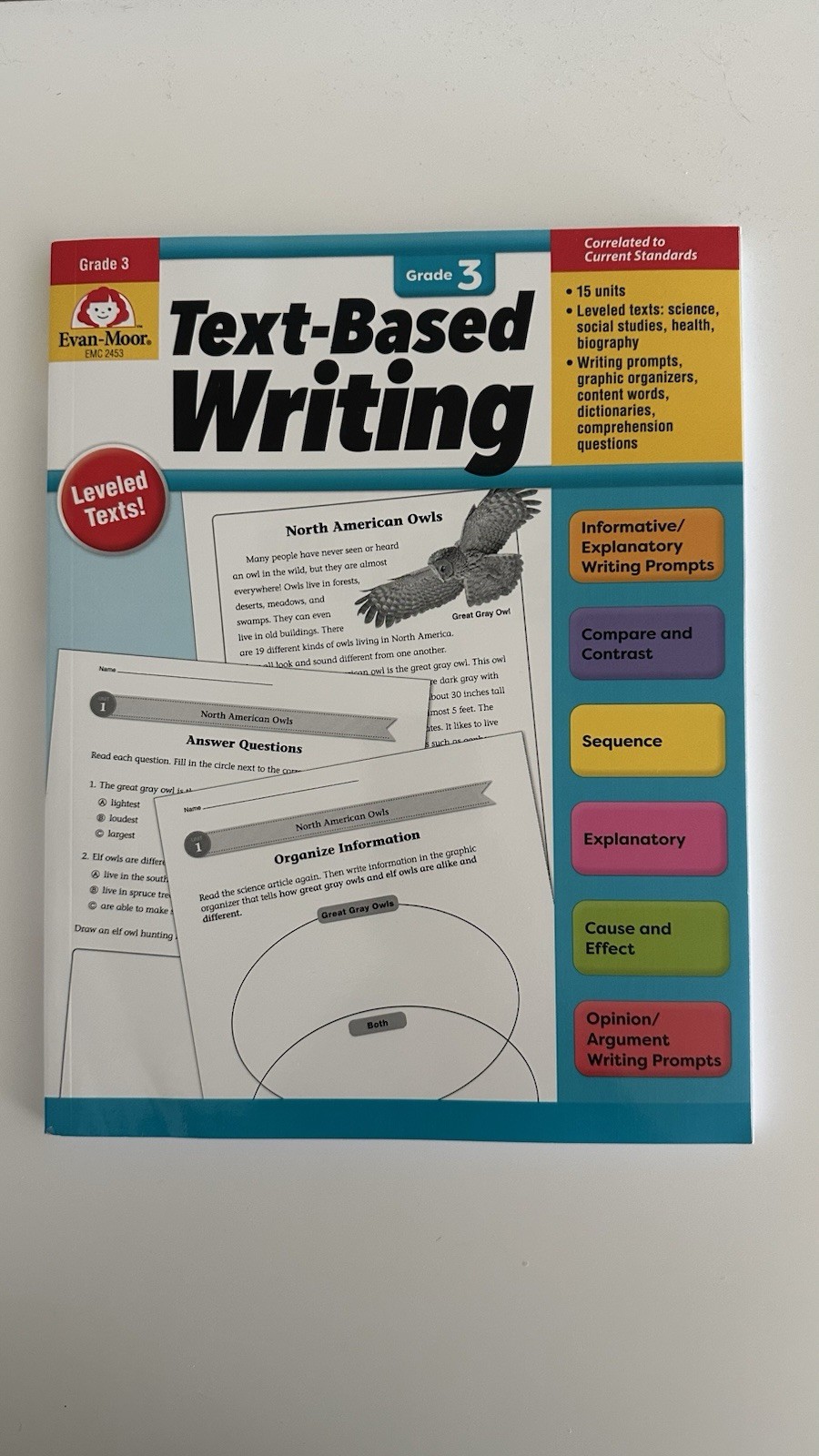 3rd Grade 7-Subject Workbook Bundle Homeschool Curriculum By Evan Moor