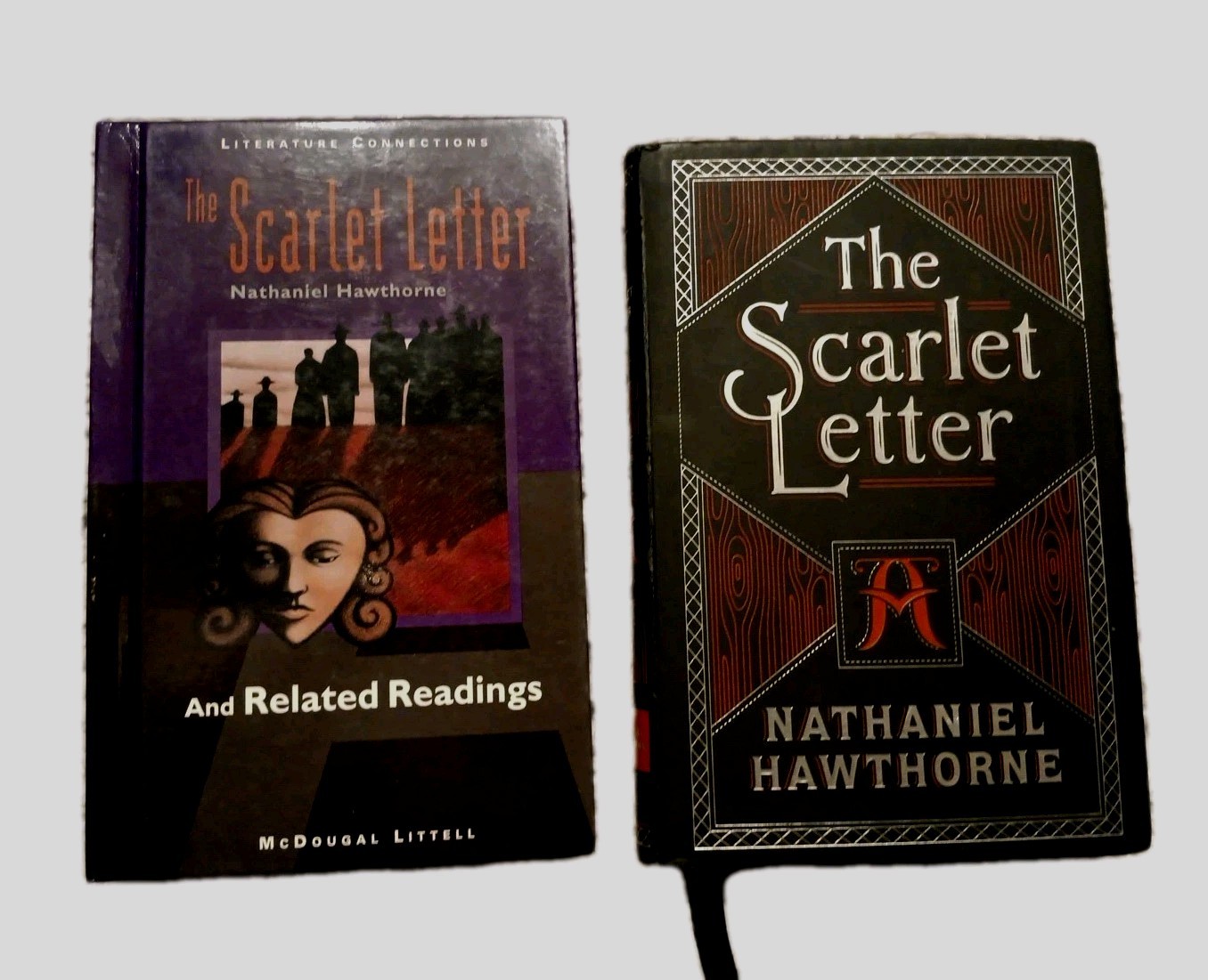 The Scarlet Letter By Nathaniel Hawthorne 1997 & 2014 (2) Brand New Hardcovers!