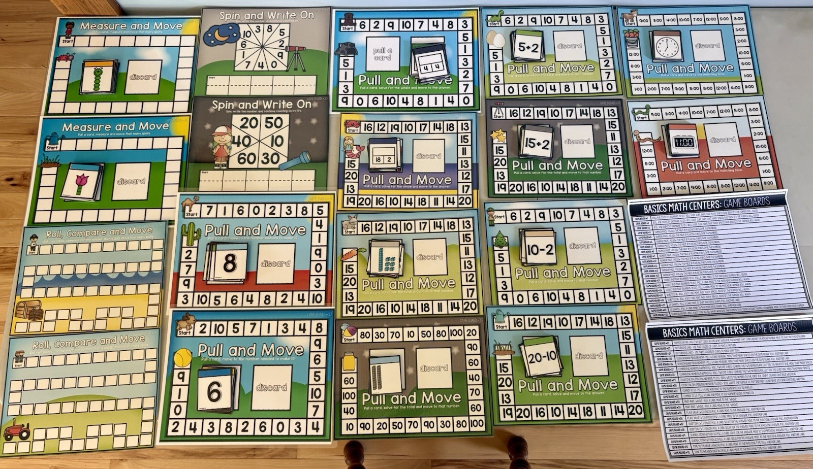 Math Ready Made 42 Game Centers For Differentiated Instruction First Grade