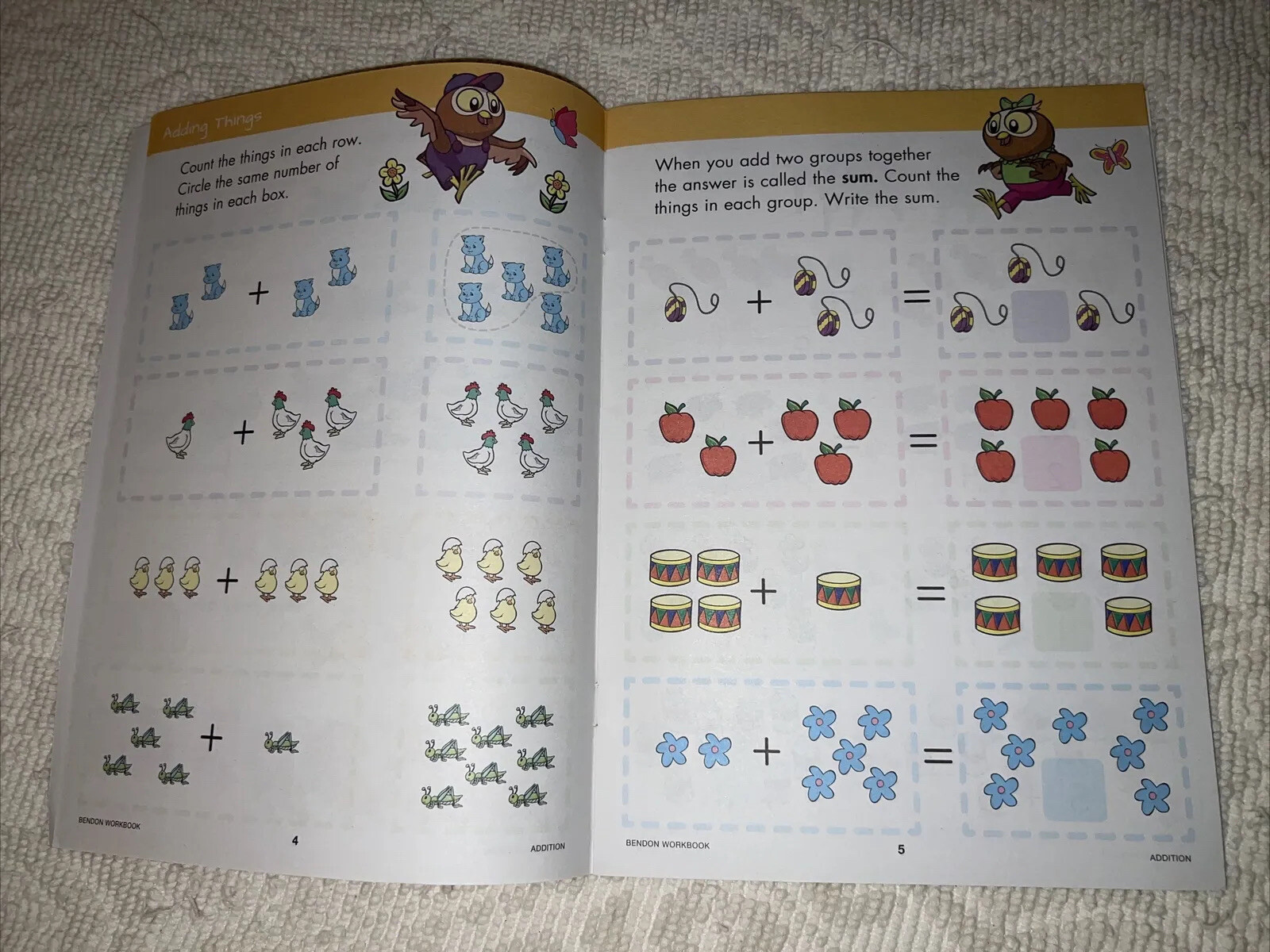 MATH Addition First Grade