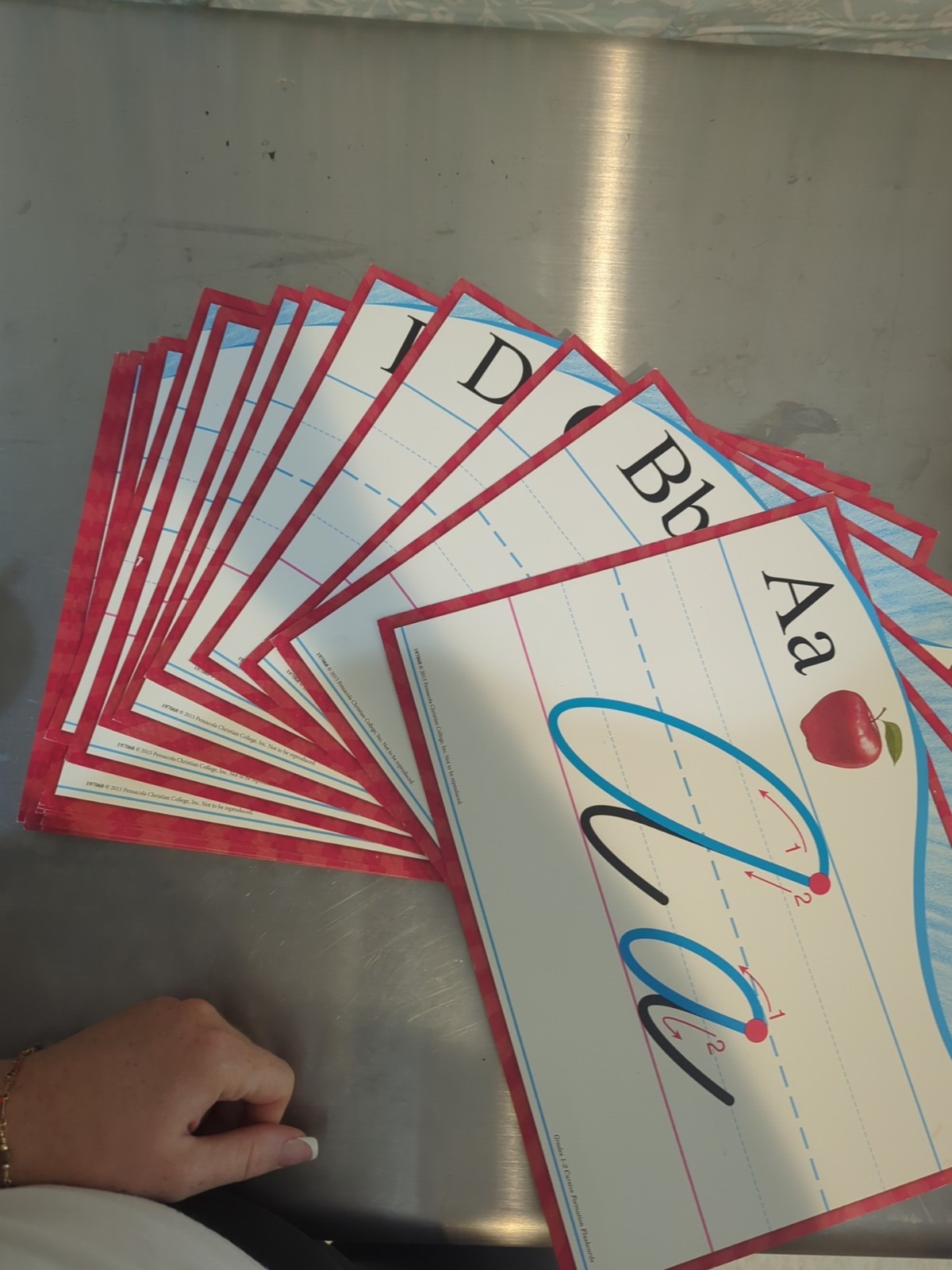 Abeka Cursive Handwriting Posters