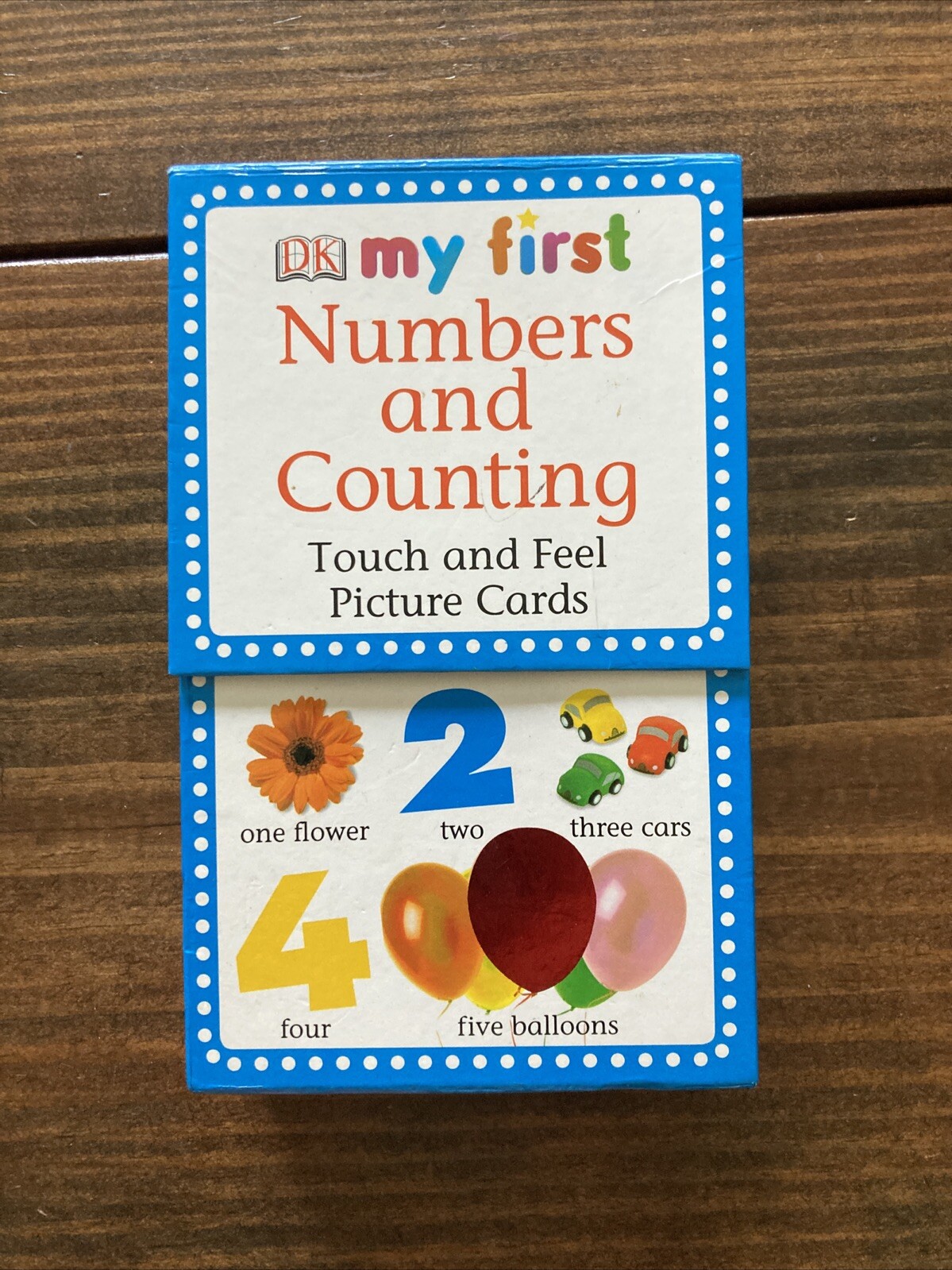 Touch And Feel Flashcards. 16 Number Cards. For Learning To Count. Age 2 And Up