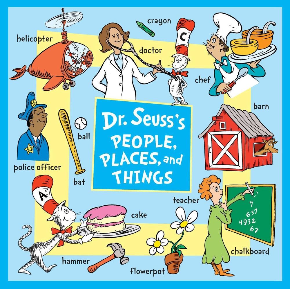 Dr. Seuss’s People, Places, and Things by Dr. Seuss (English) Board Book Book