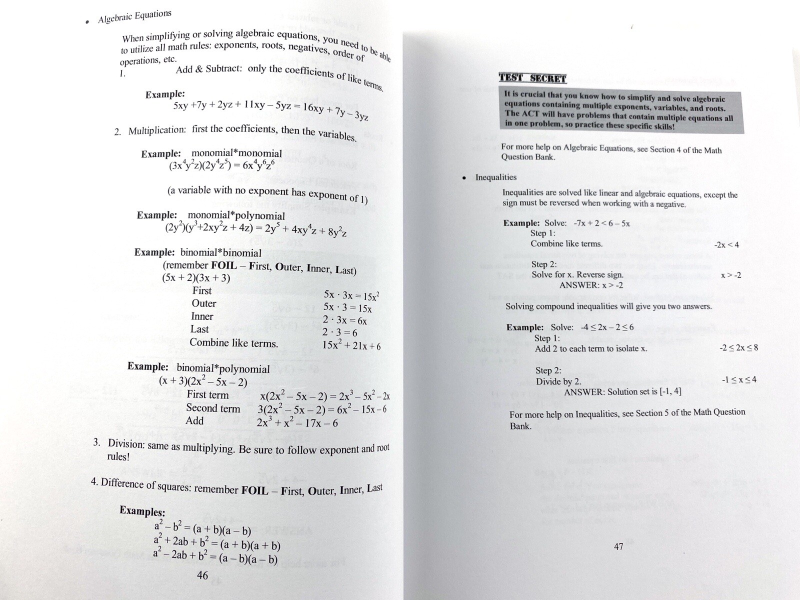 ACT Study Guide 2014 Test Prep with Practice Questions Paperback
