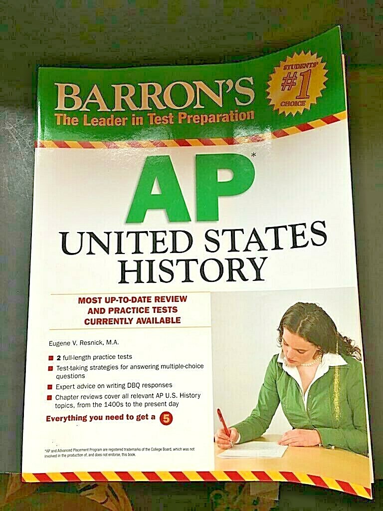 Barron’s AP Prep- United States History, 2012.