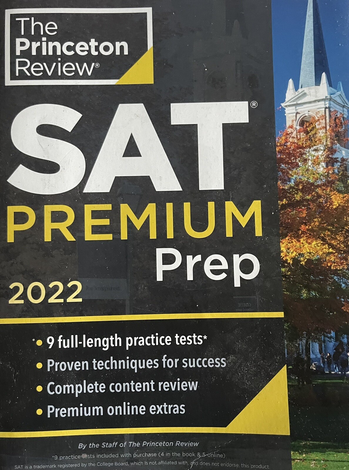 Princeton Review SAT Premium Prep 2022 by The Princeton Review