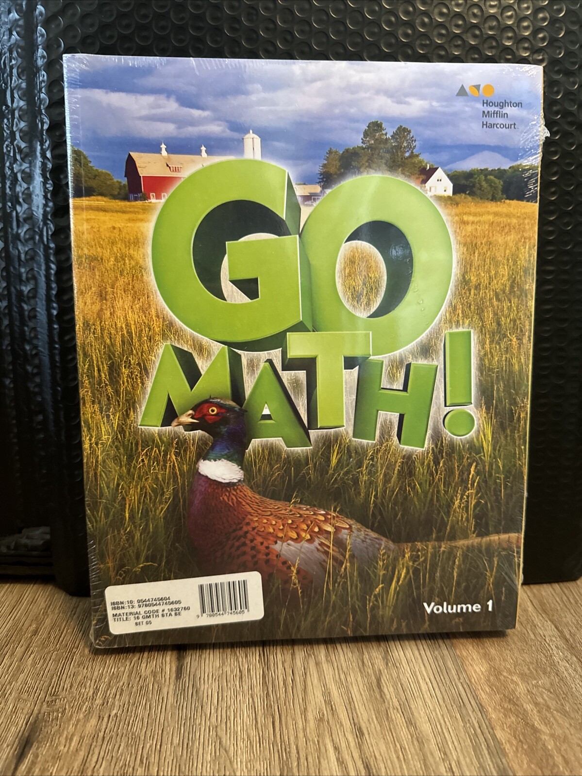Go Math! Student Edition Set Worktext Workbook Grade 5 2016 Volume 1 & 2 NEW BN