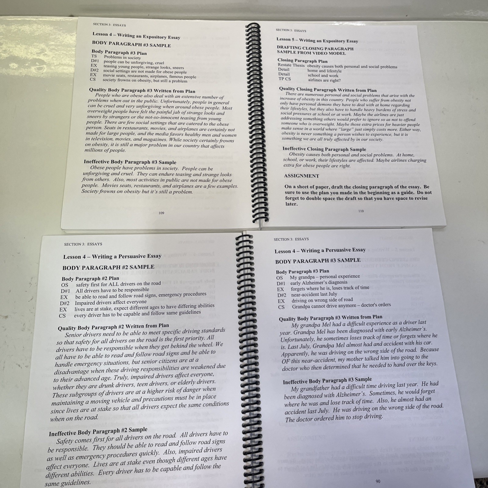 Essentials In Writing Level 10, By Stephens, Homeschool, 2 Books With CDs. Good