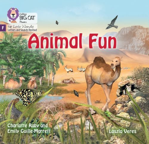 Animal Fun by Guille-Marrett, Emily;raby, Charlotte, Like New Used, Free ship…